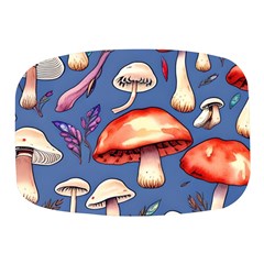 Nature s Own Wooden Mushroom Mini Square Pill Box by GardenOfOphir