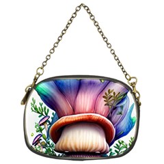 Forestcore Mushroom Chain Purse (two Sides) by GardenOfOphir