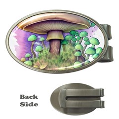 Farmcore Mushroom Money Clips (oval)  by GardenOfOphir