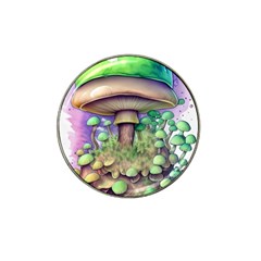 Farmcore Mushroom Hat Clip Ball Marker by GardenOfOphir