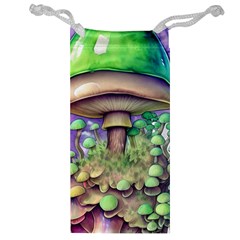 Farmcore Mushroom Jewelry Bag by GardenOfOphir