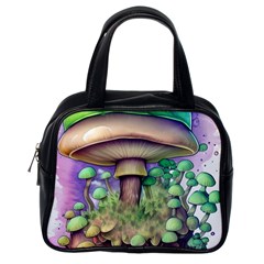 Farmcore Mushroom Classic Handbag (one Side) by GardenOfOphir