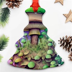 Farmcore Mushroom Christmas Tree Ornament (two Sides) by GardenOfOphir