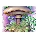 Farmcore Mushroom Premium Plush Fleece Blanket (Mini) 35 x27  Blanket Front