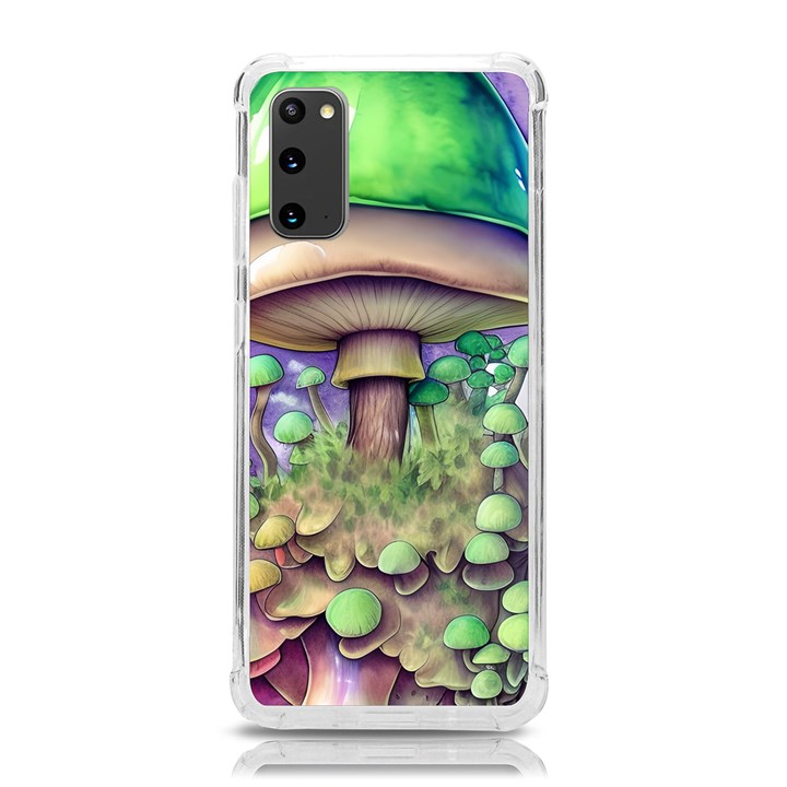 Farmcore Mushroom Samsung Galaxy S20 6.2 Inch TPU UV Case