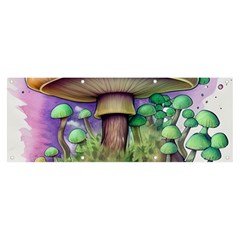 Farmcore Mushroom Banner And Sign 8  X 3 