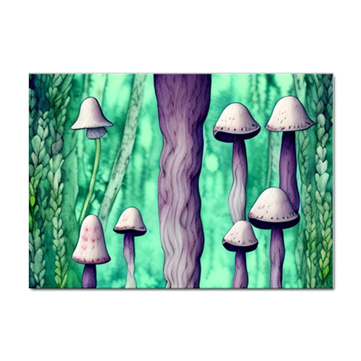 Witchy Mushroom Sticker A4 (100 pack)