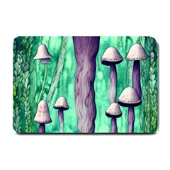 Witchy Mushroom Small Doormat by GardenOfOphir