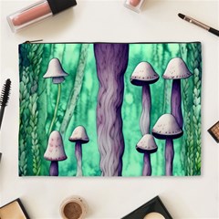 Witchy Mushroom Cosmetic Bag (xl) by GardenOfOphir