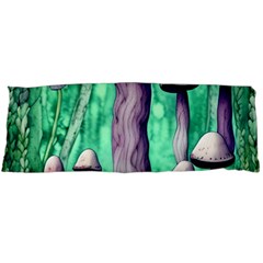 Witchy Mushroom Body Pillow Case (dakimakura) by GardenOfOphir