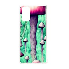 Witchy Mushroom Samsung Galaxy Note 20 Tpu Uv Case by GardenOfOphir