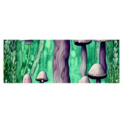 Witchy Mushroom Banner And Sign 8  X 3  by GardenOfOphir