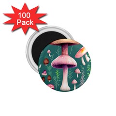 Tiny Historical Mushroom 1 75  Magnets (100 Pack)  by GardenOfOphir