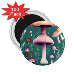 Tiny Historical Mushroom 2 25  Magnets (100 Pack)  by GardenOfOphir