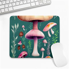 Tiny Historical Mushroom Large Mousepad by GardenOfOphir