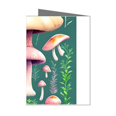 Tiny Historical Mushroom Mini Greeting Cards (pkg Of 8) by GardenOfOphir