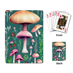 Tiny Historical Mushroom Playing Cards Single Design (rectangle) by GardenOfOphir