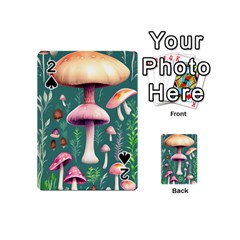 Tiny Historical Mushroom Playing Cards 54 Designs (mini) by GardenOfOphir