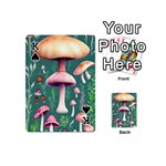 Tiny Historical Mushroom Playing Cards 54 Designs (Mini) Front - SpadeK