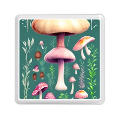 Tiny Historical Mushroom Memory Card Reader (square) by GardenOfOphir