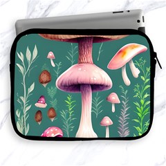 Tiny Historical Mushroom Apple Ipad 2/3/4 Zipper Cases by GardenOfOphir