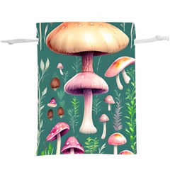 Tiny Historical Mushroom Lightweight Drawstring Pouch (xl) by GardenOfOphir