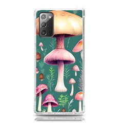 Tiny Historical Mushroom Samsung Galaxy Note 20 Tpu Uv Case by GardenOfOphir