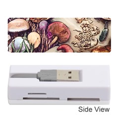 Dainty Mushroom Pendant Memory Card Reader (stick) by GardenOfOphir