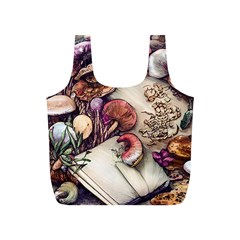 Dainty Mushroom Pendant Full Print Recycle Bag (s) by GardenOfOphir