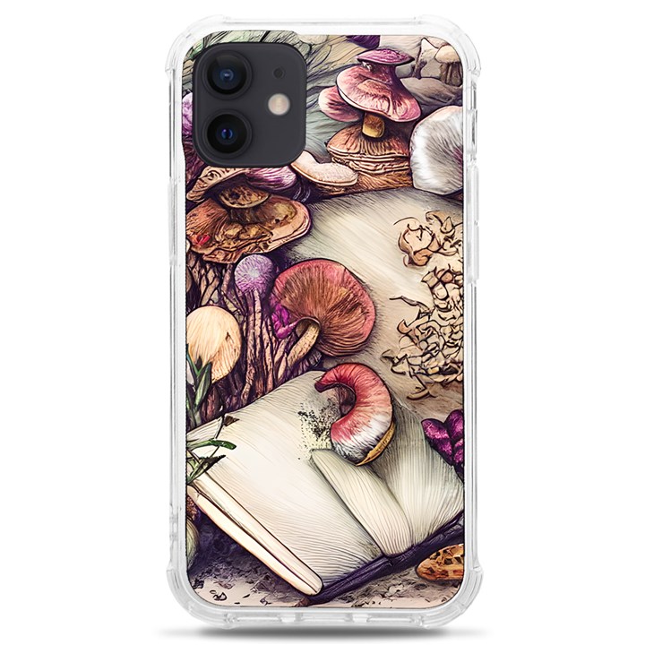 Dainty Mushroom Pendant iPhone 12 mini TPU UV Print Case	