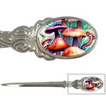 Witchy Mushrooms In The Woods Letter Opener Front