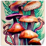 Witchy Mushrooms In The Woods Canvas 20  x 20  19 x19.27  Canvas - 1