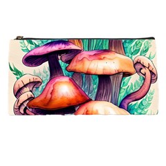 Witchy Mushrooms In The Woods Pencil Case by GardenOfOphir