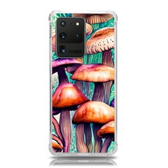 Witchy Mushrooms In The Woods Samsung Galaxy S20 Ultra 6 9 Inch Tpu Uv Case by GardenOfOphir