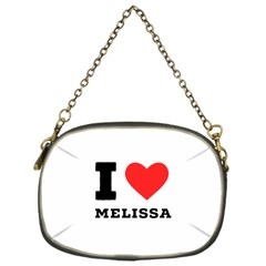 I Love Melissa Chain Purse (one Side) by ilovewhateva