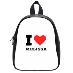 I Love Melissa School Bag (small) by ilovewhateva