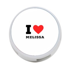 I Love Melissa 4-port Usb Hub (one Side) by ilovewhateva