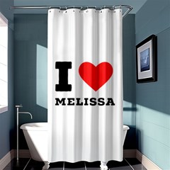 I Love Melissa Shower Curtain 36  X 72  (stall)  by ilovewhateva