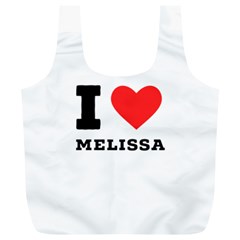 I Love Melissa Full Print Recycle Bag (xl)