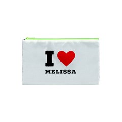 I Love Melissa Cosmetic Bag (xs) by ilovewhateva