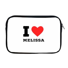 I Love Melissa Apple Macbook Pro 17  Zipper Case by ilovewhateva