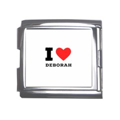 I Love Deborah Mega Link Italian Charm (18mm) by ilovewhateva