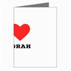 I Love Deborah Greeting Cards (pkg Of 8) by ilovewhateva