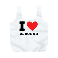 I Love Deborah Full Print Recycle Bag (m) by ilovewhateva