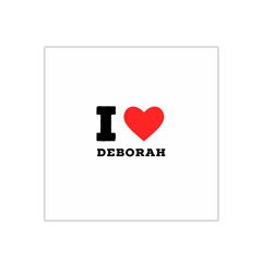 I Love Deborah Satin Bandana Scarf 22  X 22  by ilovewhateva