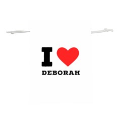 I Love Deborah Lightweight Drawstring Pouch (s) by ilovewhateva