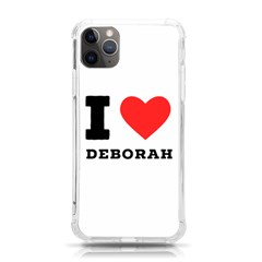 I Love Deborah Iphone 11 Pro Max 6 5 Inch Tpu Uv Print Case by ilovewhateva