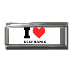 I Love Stephanie Superlink Italian Charm (9mm) by ilovewhateva