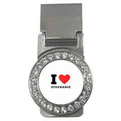 I Love Stephanie Money Clips (cz)  by ilovewhateva