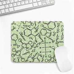 Multicolored Chemical Bond Illustration Chemistry Formula Science Small Mousepad by Jancukart